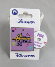 Disney Disneyland Paris DLP Pin - Hannah Montana CD - Best of Both Worlds 2006 picture