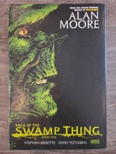 Saga of the Swamp Thing Book One HC Amazing Painted Sketch By Stephen Bissette  picture