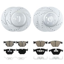 BETTHAND Front And Rear Brake Pads And Rotors Compatible With BMW picture