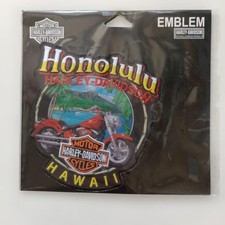 HarleyDavidson Honolulu Emblem Unopened, Vintage, Hawaii Souvenir picture