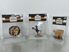 Holiday Inspirations Susan Wright Halloween Village / Table Accessories Lot Of 3 picture