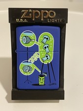 Shag Zippo The Laboratory Josh Agle Flamerite VTG New In Case Rare Collectible picture