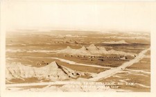 H84/ Interior South Dakota Postcard RPPC c1930s Cedar Pass 162 picture