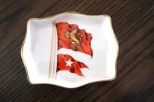 Vintage Cunard White Star Line Queen Mary Era Small Dish English Bone China-5