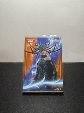 HELA 2025 TOPPS CHROME MARVEL STUDIOS SAPPHIRE #76 ORANGE REFRACTOR 11/25 picture