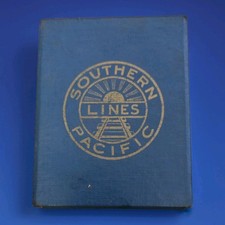 Southern Pacific Railroad Coast Daylight Line Souvenir Playing Cards c1940 USPCC picture
