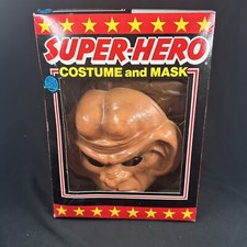 1987 Ben Cooper Star Trek TNG Ferengi Halloween Mask and Costume 41