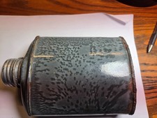VINTAGE GRAY ENAMALWARE CANTEEN DOSE NOT LEAK picture