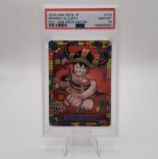 2025 One Piece Japanese PCC OP DAY '25 #110 Monkey.D.Luffy PSA 10 GEM MT picture