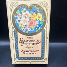Vtg Avon 1975 California Perfume Co Anniversary Keepsake 1.7oz Sweet Honesty NIB picture