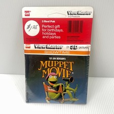 Muppet Movie View-Master 3 Reels Set  *NEW SEALED NOS 70s GAF Jim Henson Kermit picture