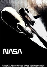 NASA 1980s Vintage Space Shuttle Promo Poster Print picture