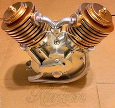 1906 HARLEY REPLICA VTWIN DECOR ENGINE Motor Only FULL SCALE BOARD TRACK INDIAN  picture