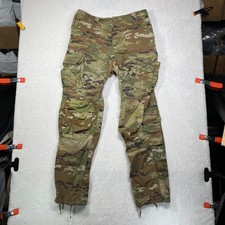 US Army Combat Cargo Pants Mens Medium Green Camouflage Tactical Ripstop Utility picture