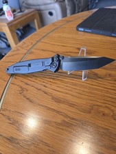 Micro-tech Socom Elite Signature Series Manual Tanto - Shadow DLC / M390 picture