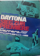 PORSCHE FACTORY POSTER DAYTONA 24 HOURS picture