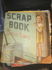 VINTAGE 1935 SHIRLEY TEMPLE SCRAP BOOK NO. 1714 picture