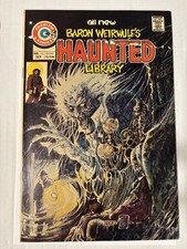 Baron Weirwulf's Haunted Library #23 - FN - Tom Sutton - Charlton Horror picture
