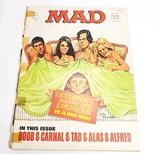 Mad Magazine Boob & Carnal & Tad & Alas Issue #137 September 1970  picture