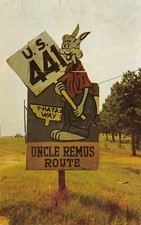 GA~GEORGIA~EATONTON~U.S. 441 UNCLE REMUS ROUTE MARKER THROUGH GEORGIA picture