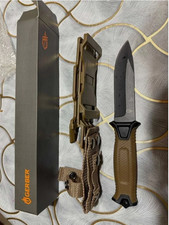 Gerber StrongArm Fixed Blade Knife Plain Edge - Coyote Brown picture