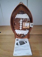 Vintage Wilton 1990 Football Cake Pan Copper Finish 2105-6504 Insert Instruction picture