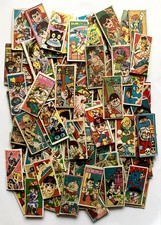 Japanese Vintage MENKO Cards lot 120 - 1970s Astro Boy Ultraman Tiger Mask picture