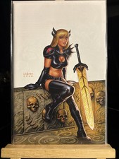 X-MEN UNITED #1 JOSEPH MICHAEL LINSNER MAGIK Virgin Var B LTD 1000 Check Photos picture