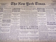 1931 DECEMBER 1 NEW YORK TIMES - WHITNEY ESTATE FIXED AT $71,771,303 - NT 2223 picture