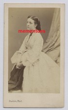 Disdéri CDV c1860's Madame Leopold Magnan Paris France picture