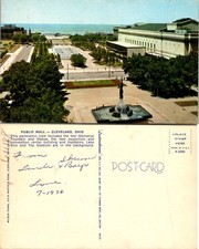 Cleveland OH View Of The Public Mall Postcard 61488 picture