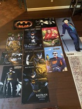 Batman Poster Lot of (13) 1989-1995 picture