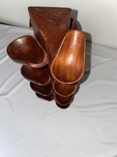 RO-EL Vintage 12 Tree Mid Mod Pipe Stand Italy Great Quality picture