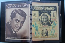HOLLYWOOD STARS SCRAPBOOK - ANN SOTHERN - CARY GRANT - #66 picture