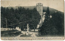 1905 Reading PA Postcard Entrance to City Park Head of Penn St. Thick UDB picture