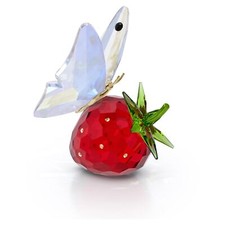 Swarovski Idyllia Butterfly and Strawberry Home Décor Designer Alice dal Verme picture