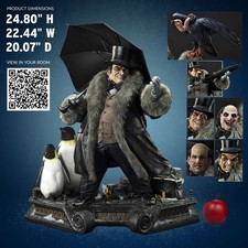 Penguin PRIME 1 STUDIO BATMAN 1/3 SCALE STATUE DELUXE BONUS VERSION SEALED/NEW picture