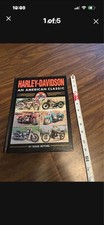 Vintage Harley Davidson Motorcycle Hardcover Book An American Classic 1996 VG picture