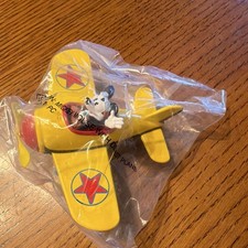 Mickey Mouse Diecast Airplane Cake Topper Vintage Walt Disney picture