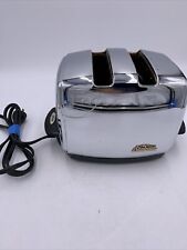 Vintage Sunbeam T-35 Chrome Radiant Control Auto Drop Toaster Tested & Working picture