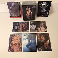 LEXX TV & COMIC Dynamic Forces 2002 Complete Card Set XENIA SEEBERG w/ 2 PROMOS picture