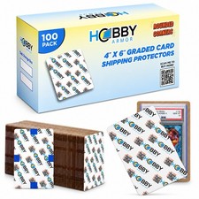 Hobby Armor Premium Cardboard Graded Card Shipping Protectors 4x6 - Multi-Color picture