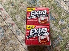 Extra Dessert Delights Strawberry Shortcake Gum 10 sealed collector packs RARE picture