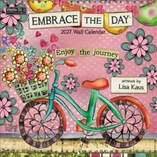 Lang Brands, LLC, Embrace The Day 2027 Wall Calendar by Lisa Kaus picture