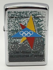 Squaw Valley California Fevrier 1960 Vintage 1996 HP Chrome Zippo Lighter New picture