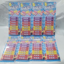PEZ CANDY REFILLS- 8 PACKS- GRAPE, STRAWBERRY, LEMON & CHERRY FLAVOR-EXP 10/2030 picture