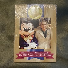 2005/2006 DISNEYLAND 50TH ANNIVERSARY CAST MEMBER EXC CARD SET OF 6 SEALED RARE picture