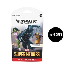 120x Sleeved Play Booster Packs 1x Case Magic the Gathering: Marvel Super Heroes picture