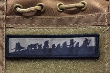 1x4 Lord of the Rings Morale Patch Tactical Military Army Badge Hook Flag picture