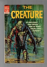 THE CREATURE FROM THE BLACK LAGOON #1 1964 Dell Comics Movie Adaptation Silver picture